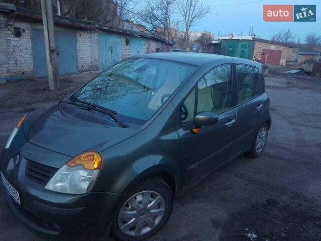 Зелений Рено Модус, об'ємом двигуна 1.6 л та пробігом 180 тис. км за 4000 $, фото 3 на Automoto.ua