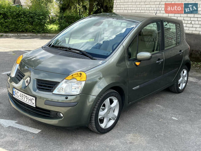 Зелений Рено Модус, об'ємом двигуна 1.6 л та пробігом 229 тис. км за 4200 $, фото 9 на Automoto.ua