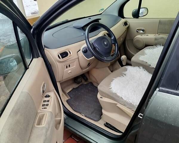 Зелений Рено Модус, об'ємом двигуна 1.6 л та пробігом 178 тис. км за 5000 $, фото 2 на Automoto.ua