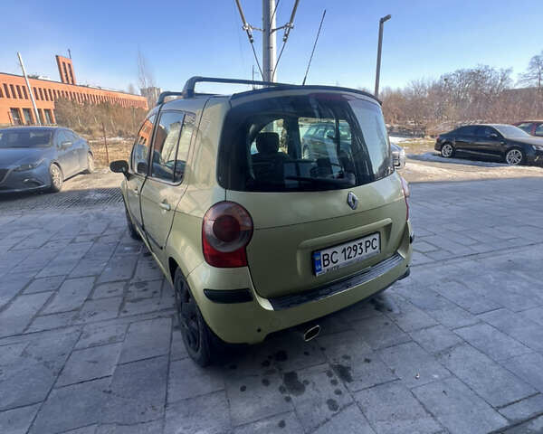Зелений Рено Модус, об'ємом двигуна 1.6 л та пробігом 234 тис. км за 3399 $, фото 4 на Automoto.ua