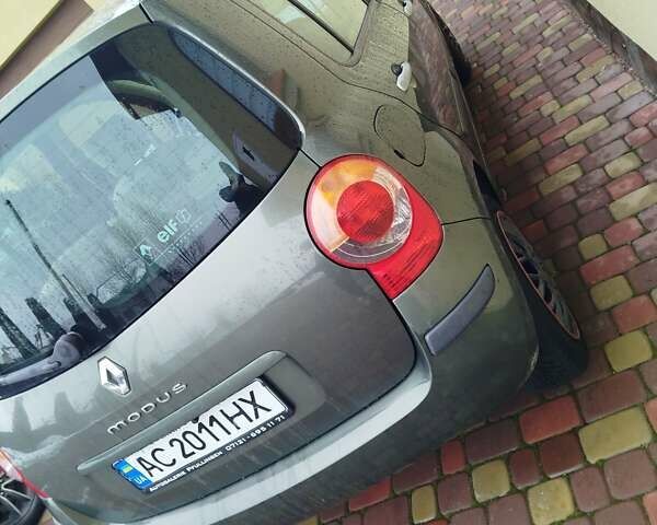 Зелений Рено Модус, об'ємом двигуна 1.6 л та пробігом 178 тис. км за 5000 $, фото 8 на Automoto.ua