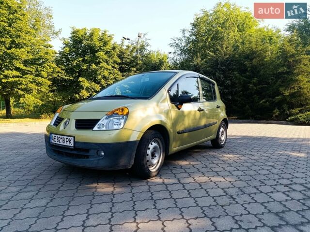 Зелений Рено Модус, об'ємом двигуна 1.39 л та пробігом 191 тис. км за 4400 $, фото 1 на Automoto.ua