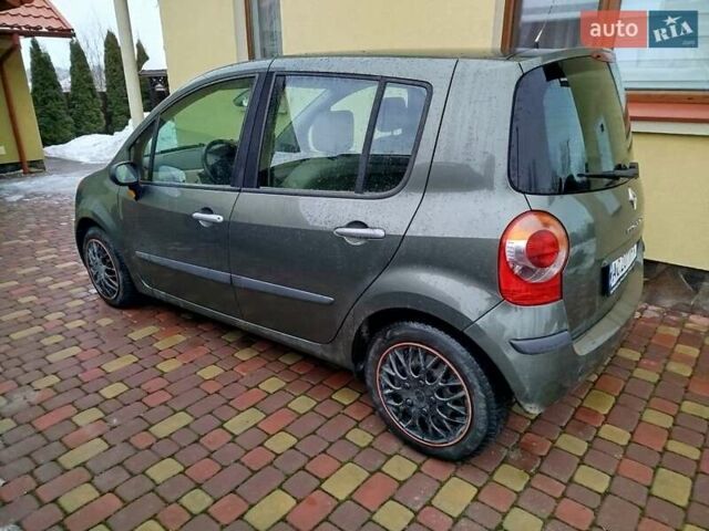 Зелений Рено Модус, об'ємом двигуна 1.6 л та пробігом 178 тис. км за 5000 $, фото 3 на Automoto.ua