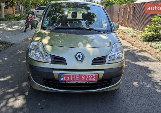 Зеленый Рено Модус, объемом двигателя 1.2 л и пробегом 99 тыс. км за 5600 $, фото 1 на Automoto.ua