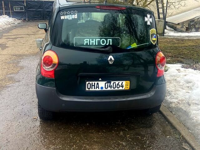 Зеленый Рено Модус, объемом двигателя 1.6 л и пробегом 216 тыс. км за 1600 $, фото 3 на Automoto.ua