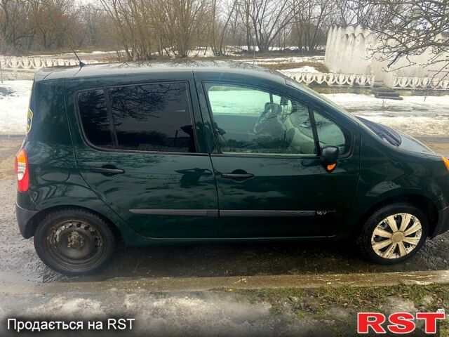 Зеленый Рено Модус, объемом двигателя 1.6 л и пробегом 216 тыс. км за 1600 $, фото 1 на Automoto.ua