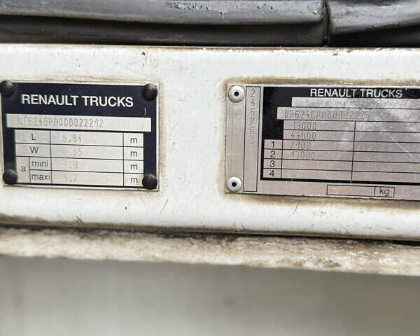 Білий Рено Преміум, об'ємом двигуна 10.8 л та пробігом 500 тис. км за 7000 $, фото 12 на Automoto.ua