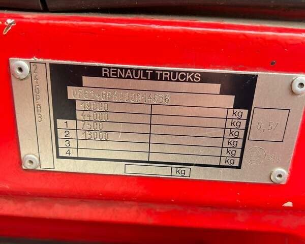 Червоний Рено Преміум, об'ємом двигуна 10.8 л та пробігом 830 тис. км за 28800 $, фото 19 на Automoto.ua