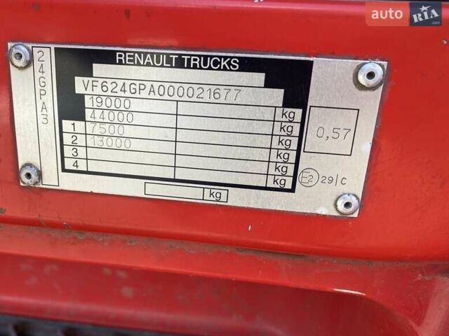 Красный Рено Премиум, объемом двигателя 10.8 л и пробегом 1 тыс. км за 11850 $, фото 25 на Automoto.ua