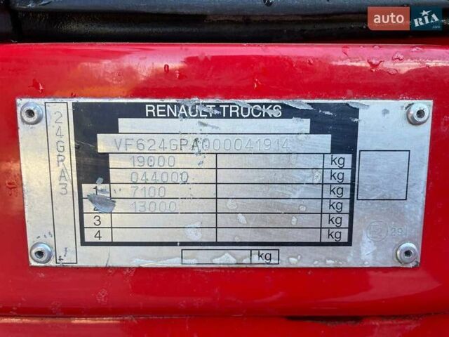Красный Рено Премиум, объемом двигателя 10.84 л и пробегом 864 тыс. км за 13999 $, фото 25 на Automoto.ua