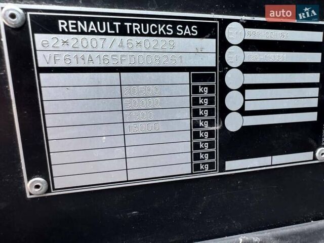 Белый Рено Range T, объемом двигателя 10.8 л и пробегом 900 тыс. км за 23999 $, фото 15 на Automoto.ua