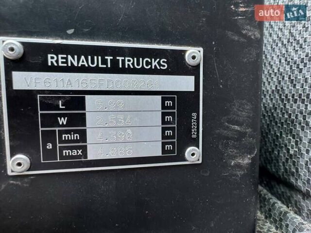 Белый Рено Range T, объемом двигателя 10.8 л и пробегом 900 тыс. км за 23999 $, фото 16 на Automoto.ua