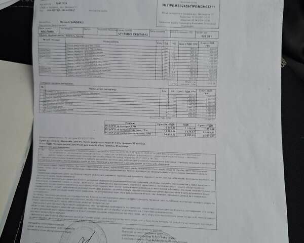 Белый Рено Сандеро СтэпВэй, объемом двигателя 1.46 л и пробегом 136 тыс. км за 9950 $, фото 53 на Automoto.ua