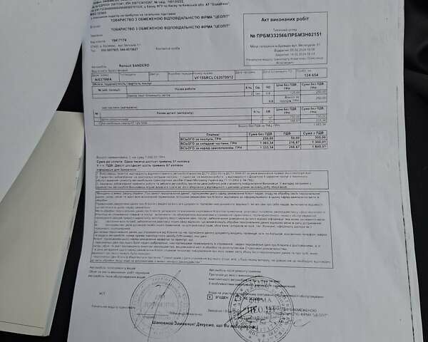 Белый Рено Сандеро СтэпВэй, объемом двигателя 1.46 л и пробегом 136 тыс. км за 9950 $, фото 52 на Automoto.ua