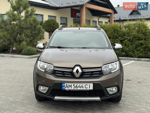 Коричневий Рено Сандеро СтепВей, об'ємом двигуна 1.5 л та пробігом 85 тис. км за 11800 $, фото 121 на Automoto.ua