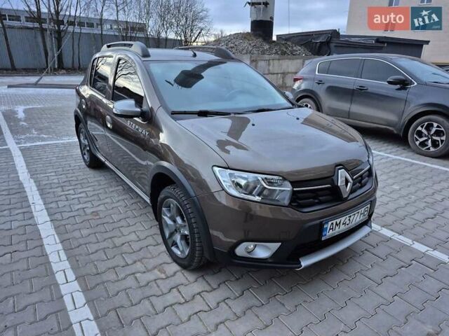 Коричневый Рено Сандеро СтэпВэй, объемом двигателя 1.46 л и пробегом 77 тыс. км за 11900 $, фото 29 на Automoto.ua