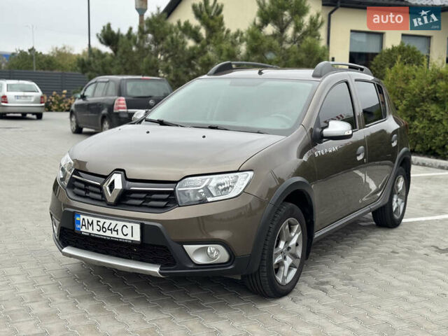 Коричневий Рено Сандеро СтепВей, об'ємом двигуна 1.5 л та пробігом 85 тис. км за 11800 $, фото 123 на Automoto.ua