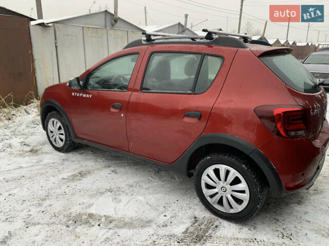 Коричневый Рено Сандеро СтэпВэй, объемом двигателя 0.9 л и пробегом 50 тыс. км за 11400 $, фото 2 на Automoto.ua