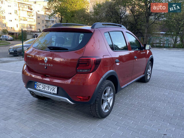 Червоний Рено Сандеро СтепВей, об'ємом двигуна 1.46 л та пробігом 126 тис. км за 11500 $, фото 5 на Automoto.ua