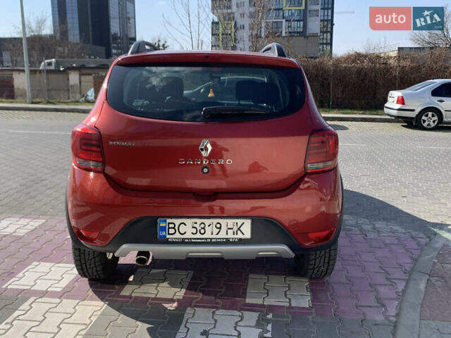 Червоний Рено Сандеро СтепВей, об'ємом двигуна 1.46 л та пробігом 126 тис. км за 11500 $, фото 49 на Automoto.ua