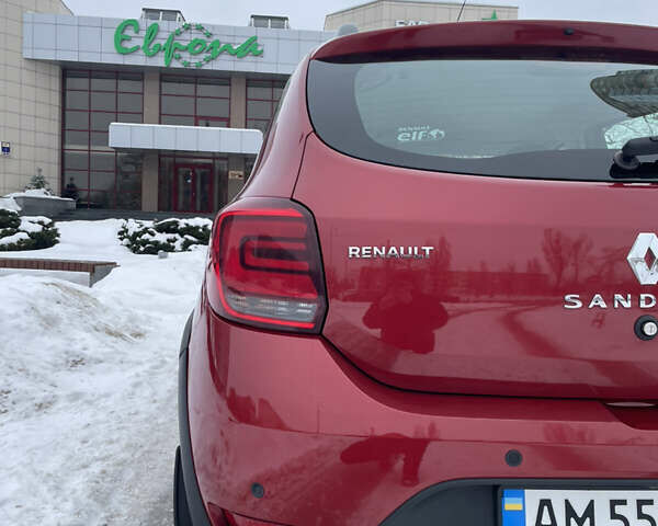 Красный Рено Сандеро СтэпВэй, объемом двигателя 1.46 л и пробегом 67 тыс. км за 10700 $, фото 36 на Automoto.ua