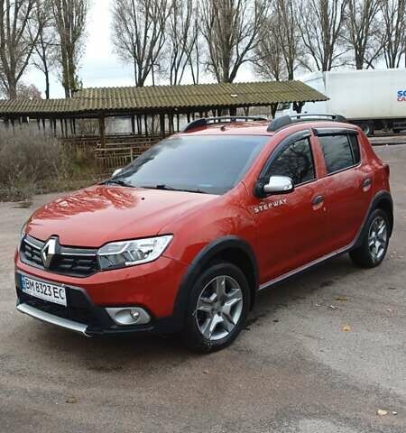 Червоний Рено Сандеро СтепВей, об'ємом двигуна 1.46 л та пробігом 59 тис. км за 13500 $, фото 1 на Automoto.ua