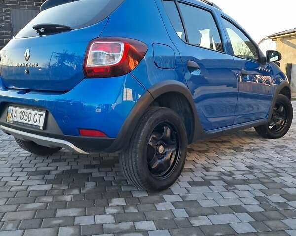 Синій Рено Сандеро СтепВей, об'ємом двигуна 1.5 л та пробігом 120 тис. км за 6550 $, фото 7 на Automoto.ua