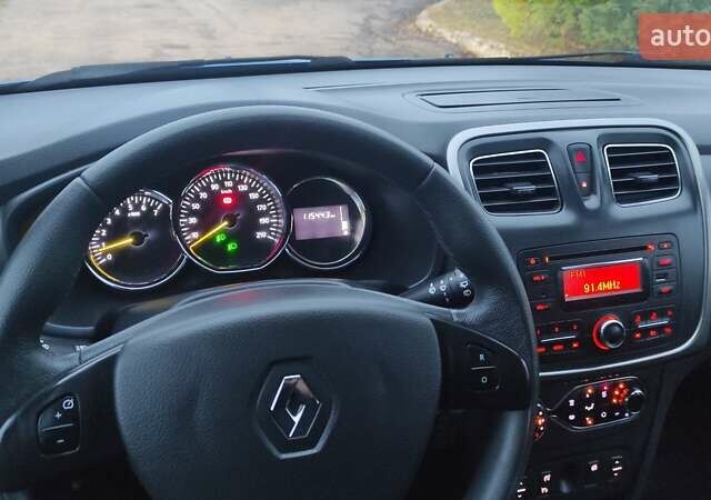 Синій Рено Сандеро СтепВей, об'ємом двигуна 1.6 л та пробігом 115 тис. км за 8300 $, фото 30 на Automoto.ua