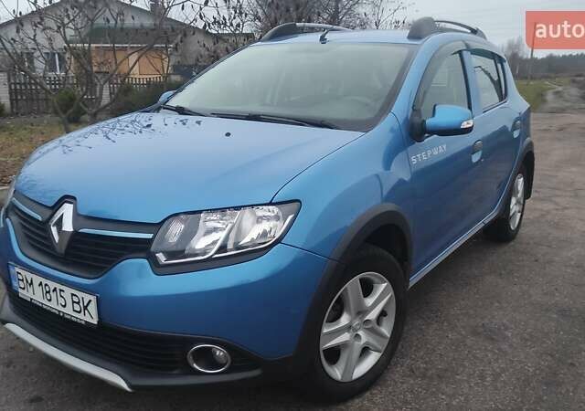 Синій Рено Сандеро СтепВей, об'ємом двигуна 1.6 л та пробігом 115 тис. км за 8300 $, фото 1 на Automoto.ua