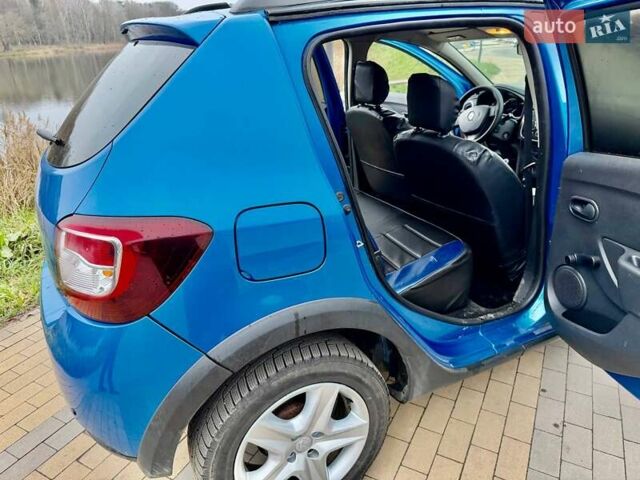 Синий Рено Сандеро СтэпВэй, объемом двигателя 1.46 л и пробегом 129 тыс. км за 8500 $, фото 21 на Automoto.ua