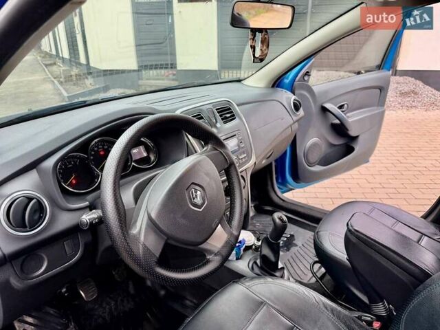 Синий Рено Сандеро СтэпВэй, объемом двигателя 1.46 л и пробегом 129 тыс. км за 8500 $, фото 28 на Automoto.ua