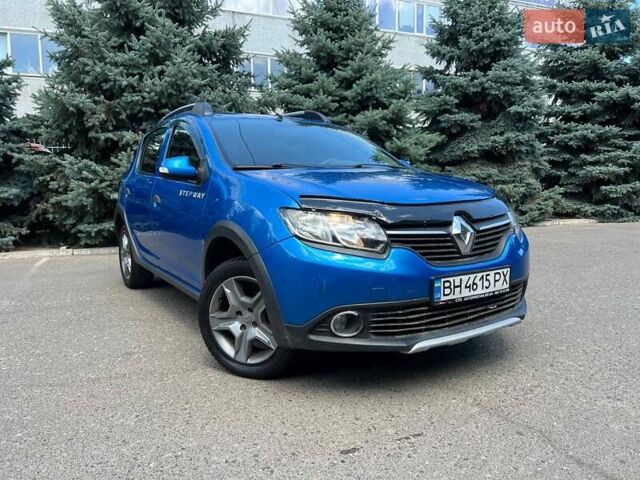 Синий Рено Сандеро СтэпВэй, объемом двигателя 1.5 л и пробегом 140 тыс. км за 5100 $, фото 10 на Automoto.ua