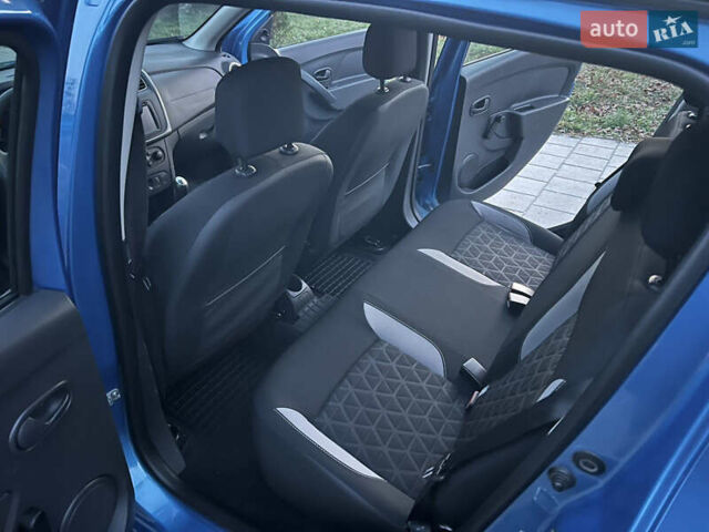 Синий Рено Сандеро СтэпВэй, объемом двигателя 1.46 л и пробегом 87 тыс. км за 8600 $, фото 20 на Automoto.ua