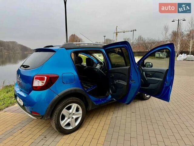 Синий Рено Сандеро СтэпВэй, объемом двигателя 1.46 л и пробегом 129 тыс. км за 8500 $, фото 23 на Automoto.ua