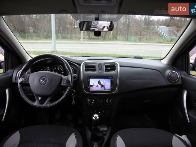 Синий Рено Сандеро СтэпВэй, объемом двигателя 1.46 л и пробегом 92 тыс. км за 9800 $, фото 11 на Automoto.ua