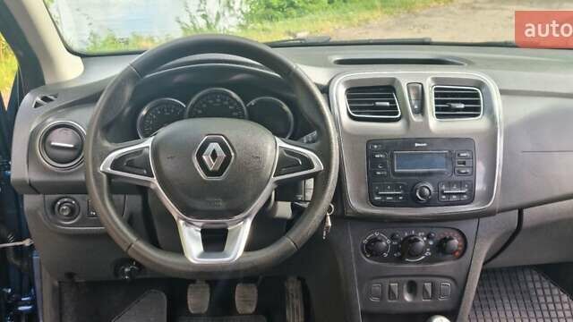 Синий Рено Сандеро СтэпВэй, объемом двигателя 1.46 л и пробегом 107 тыс. км за 9990 $, фото 15 на Automoto.ua