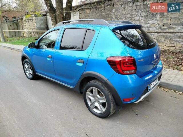 Синий Рено Сандеро СтэпВэй, объемом двигателя 0.9 л и пробегом 100 тыс. км за 8300 $, фото 21 на Automoto.ua