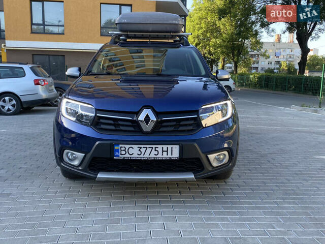 Синий Рено Сандеро СтэпВэй, объемом двигателя 1.46 л и пробегом 170 тыс. км за 10800 $, фото 29 на Automoto.ua
