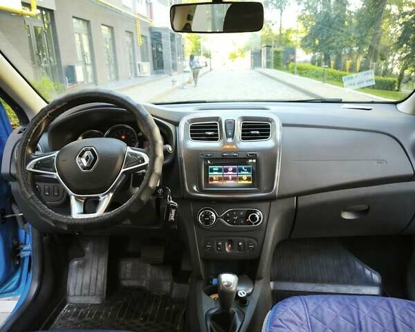 Синій Рено Сандеро СтепВей, об'ємом двигуна 0.9 л та пробігом 102 тис. км за 9500 $, фото 11 на Automoto.ua