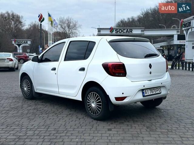 Белый Рено Сандеро, объемом двигателя 1 л и пробегом 135 тыс. км за 8000 $, фото 9 на Automoto.ua