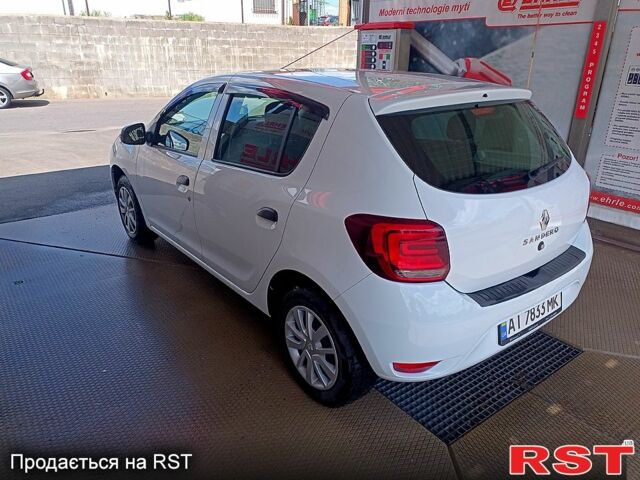 Білий Рено Сандеро, об'ємом двигуна 1.5 л та пробігом 89 тис. км за 11000 $, фото 8 на Automoto.ua