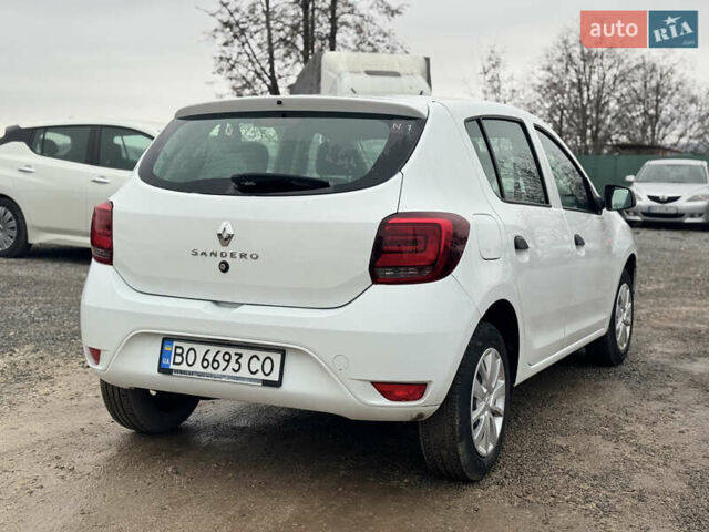 Білий Рено Сандеро, об'ємом двигуна 1 л та пробігом 36 тис. км за 9300 $, фото 18 на Automoto.ua