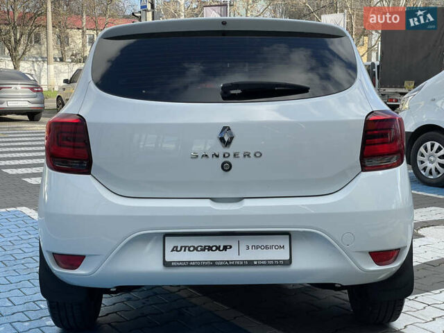 Білий Рено Сандеро, об'ємом двигуна 0.9 л та пробігом 56 тис. км за 8500 $, фото 5 на Automoto.ua
