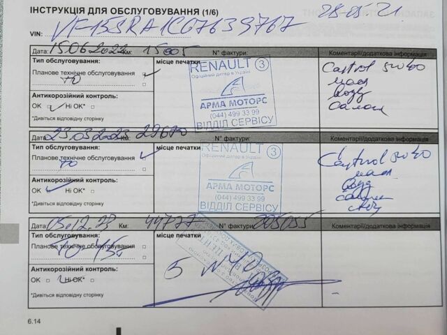 Рено Сандеро 2021 в Киеве на Automoto.ua Белый Рено Сандеро, объемом двигателя 0.9 л и пробегом 72 тыс. км за 9990 $, фото 3 на Automoto.ua