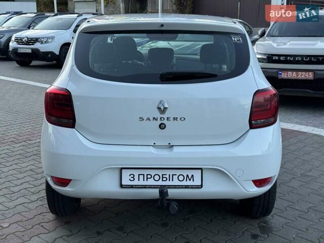 Рено Сандеро 2021 у Вінниці на Automoto.ua Білий Рено Сандеро, об'ємом двигуна 1 л та пробігом 37 тис. км за 8950 $, фото 4 на Automoto.ua