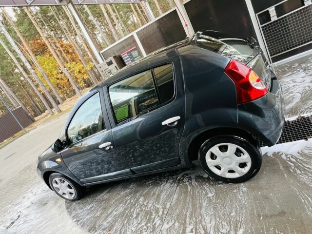 Рено Сандеро 2008 в Буче на Automoto.ua Черный Рено Сандеро, объемом двигателя 1.6 л и пробегом 167 тыс. км за 5499 $, фото 6 на Automoto.ua