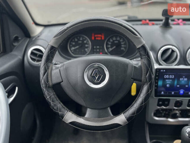 Чорний Рено Сандеро, об'ємом двигуна 1.6 л та пробігом 137 тис. км за 7200 $, фото 9 на Automoto.ua