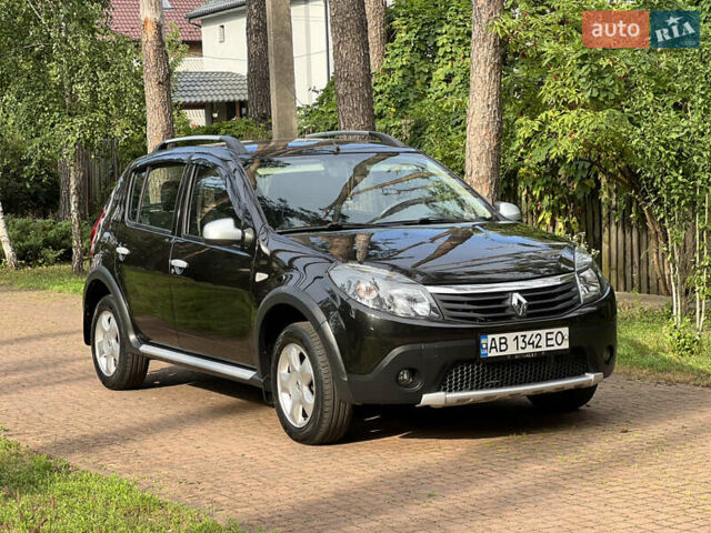 Чорний Рено Сандеро, об'ємом двигуна 1.6 л та пробігом 81 тис. км за 8700 $, фото 1 на Automoto.ua