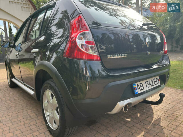 Чорний Рено Сандеро, об'ємом двигуна 1.6 л та пробігом 81 тис. км за 8700 $, фото 95 на Automoto.ua