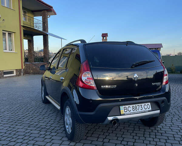 Черный Рено Сандеро, объемом двигателя 1.6 л и пробегом 98 тыс. км за 6600 $, фото 11 на Automoto.ua